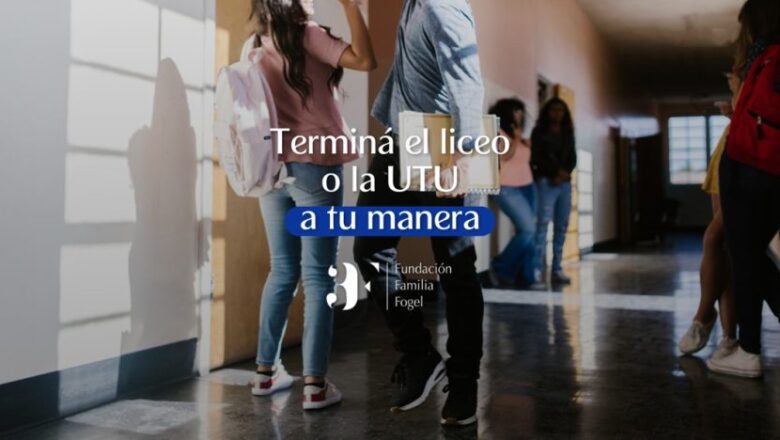 FUNDACIÓN 3F LANZA UN NUEVO LLAMADO DE BECAS PARA QUE MÁS JÓVENES URUGUAYOS TERMINEN EL LICEO