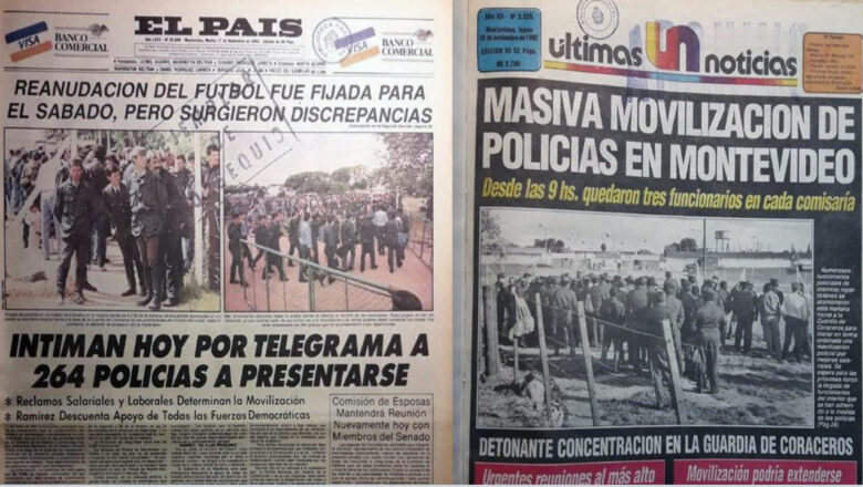 A 33 AÑOS DE LA PRIMERA GRAN MOVILIZACIÓN POLICIAL