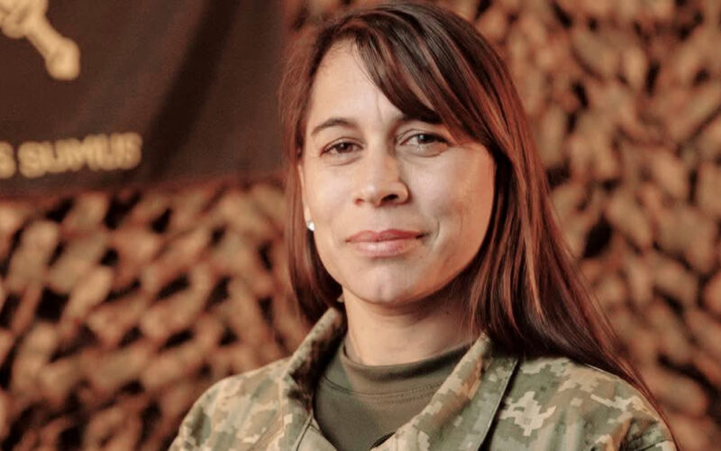 ARTIGUENSE ES LA PRIMERA URUGUAYA EN EL EJÉRCITO UCRANIANO