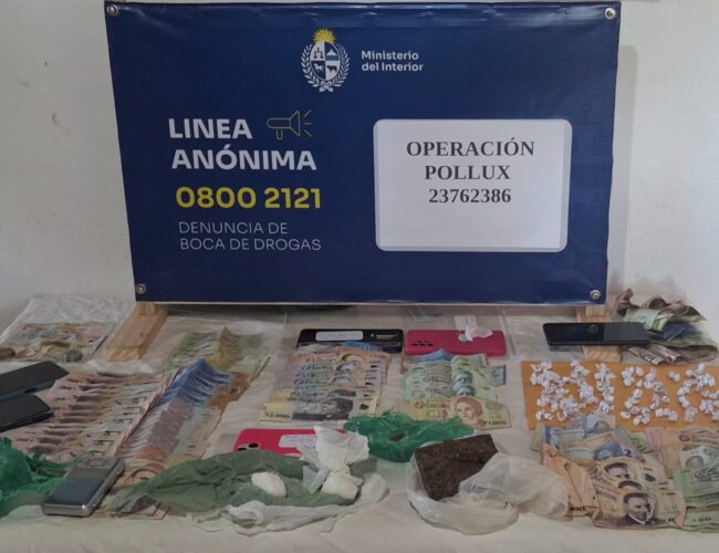 OPERACIÓN POLLUX: 22 ALLANAMIENTOS Y 16 DETENIDOS