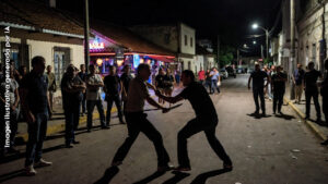 DOS CONDENADOS POR RIÑA CON CUCHILLO FRENTE A UN BAILE