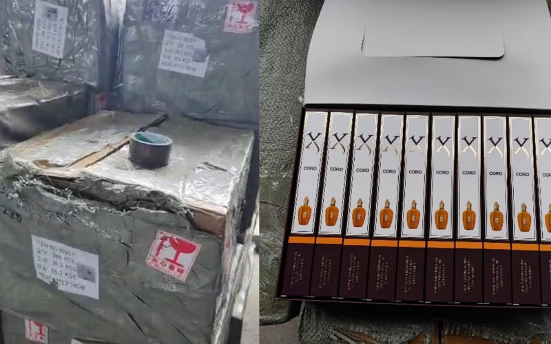 INCAUTAN 305 MIL PERFUMES TRUCHOS EN EL PUERTO DE MONTEVIDEO