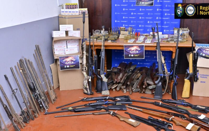 OPERACIÓN ARES: 43 CONDENADOS POR TRÁFICO DE ARMAS, ENTRE ESTOS UN POLICÍA DE ARTIGAS