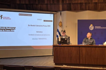 APU PARTICIPÓ EN JORNADA SOBRE LIBERTAD DE PRENSA Y ADVERTIÓ SOBRE PRECARIZACIÓN, VIOLENCIA Y CONCENTRACIÓN MEDIÁTICA