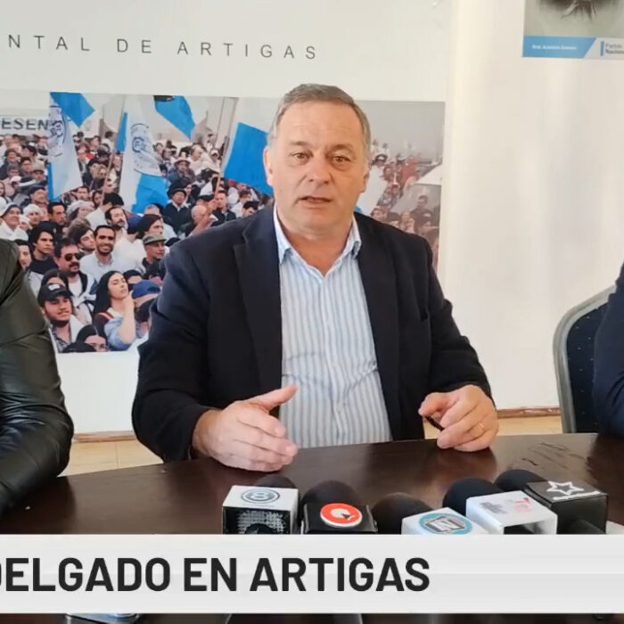 DELGADO EN ARTIGAS: «EL GOBIERNO MINTIÓ PARA GANAR»