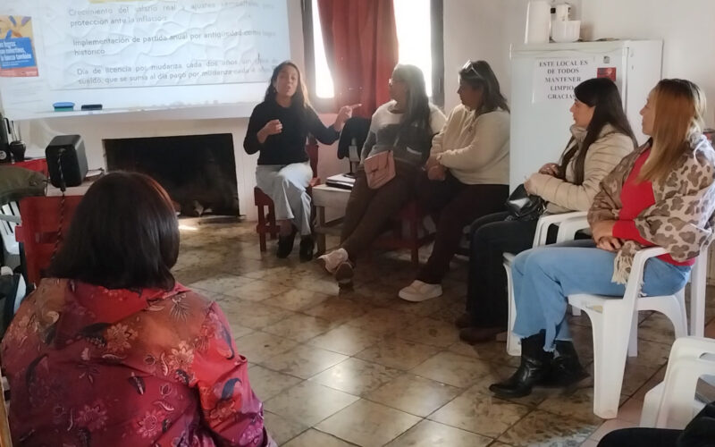 DIRIGENTES NACIONALES DEL SINTEP EVALUARON LA REALIDAD LABORAL EN ARTIGAS