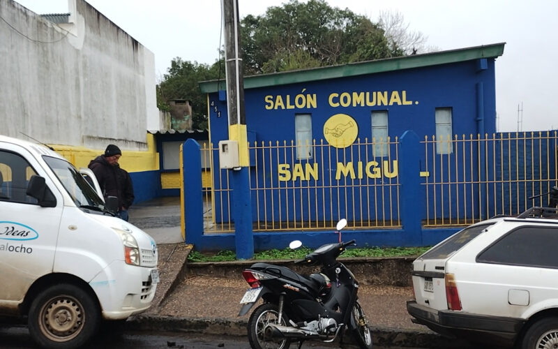 SALÓN SAN MIGUEL: AVANZAN OBRAS Y BUSCAN FONDOS