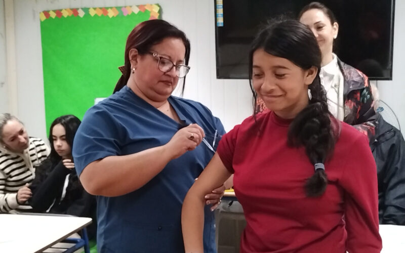 AVANZAN VACUNACIONES EN ESCUELAS DE ARTIGAS