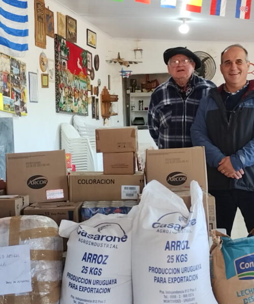 NUEVA DONACIÓN DE ALIMENTOS LLEGÓ AL COMEDOR DE ANA BORGES