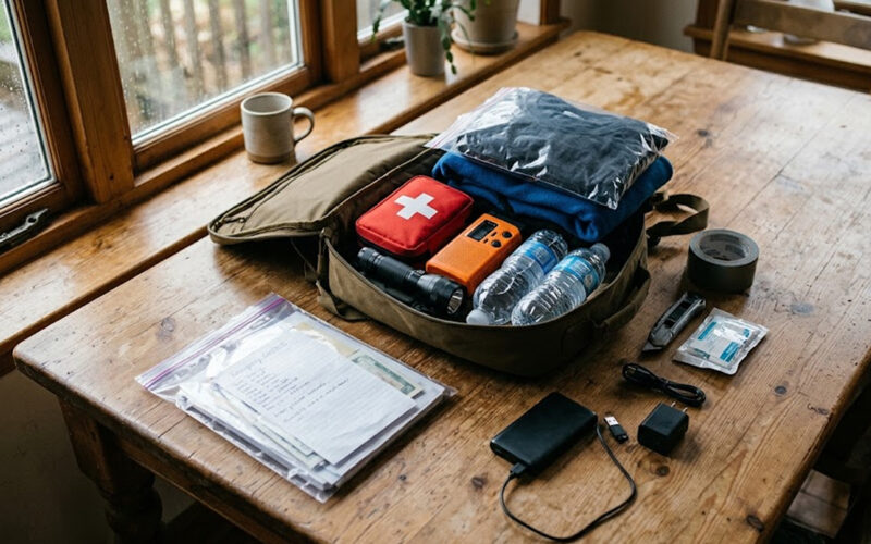 EL SINAE RECOMIENDA TENER LISTO UN BOLSO DE EMERGENCIA